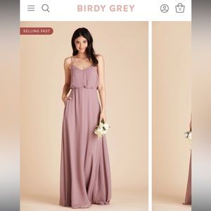 BIRDY GREY GWENNIE DRESS
CHIFFON DARK MAUVE LARGE